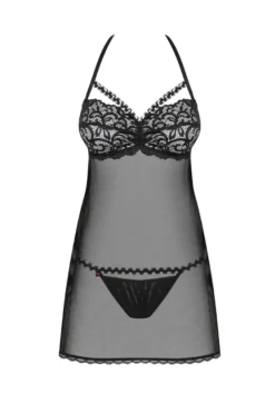 Obsessive - Joylace Babydoll & Tanga schwarz