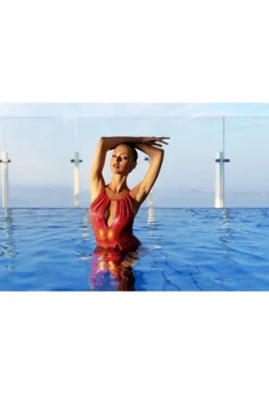 Obsessive - Keissi Swimsuit rot