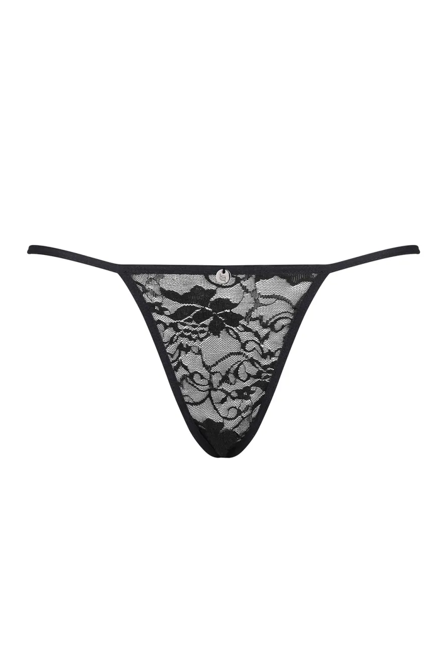 Obsessive - Kokietta String schwarz