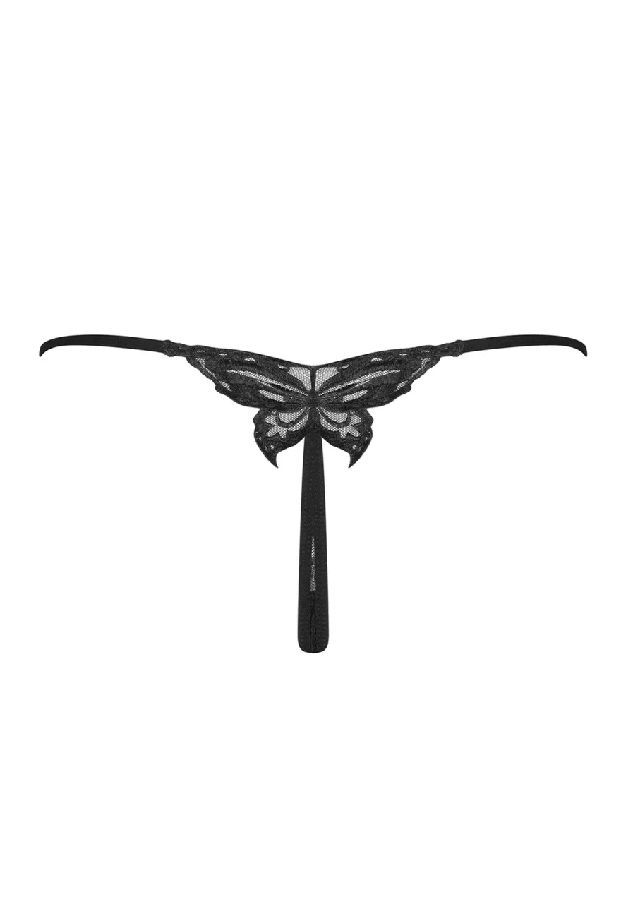 Obsessive - Kokietta String schwarz