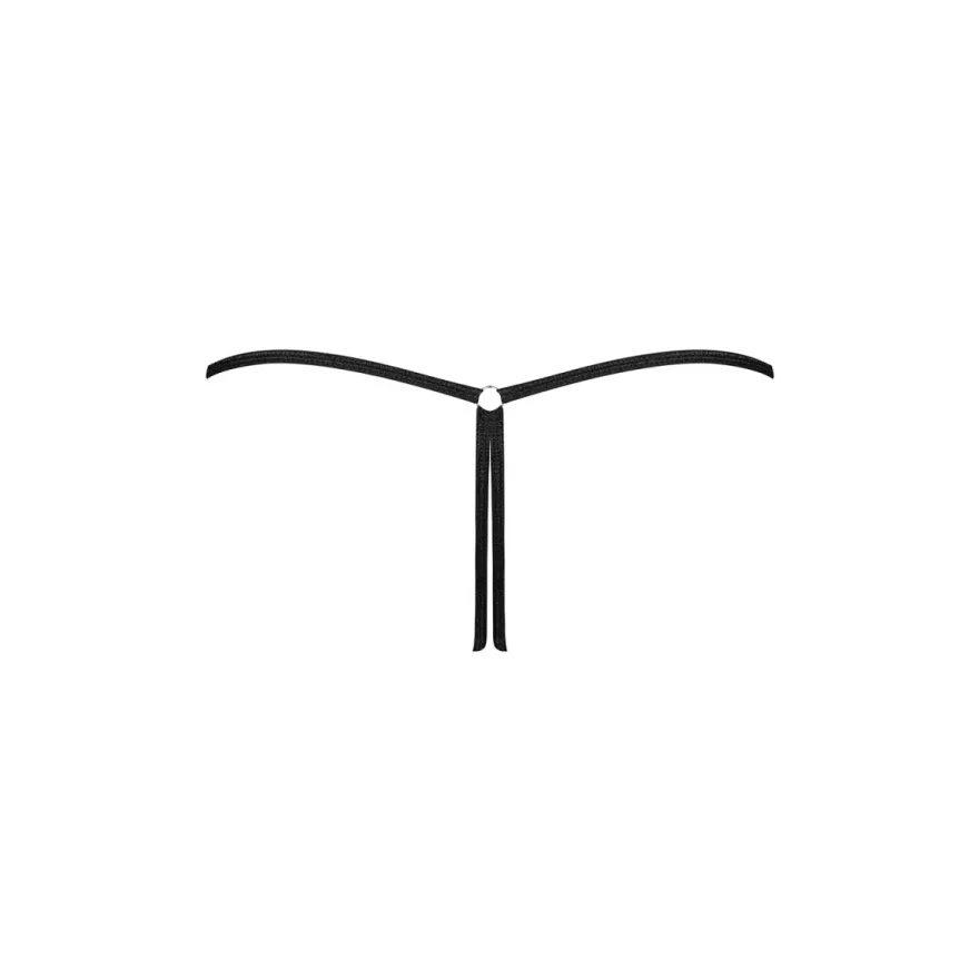 Obsessive - Ouvert String mit Riemchen