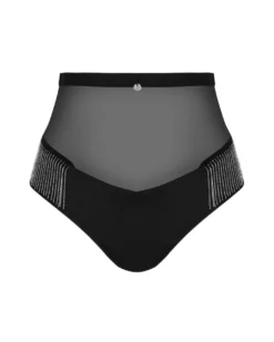 Obsessive - Panty mit Zierketten aus feinem Material