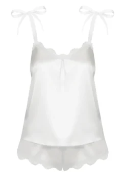 Obsessive - Prima Neve Top & Panty weiß