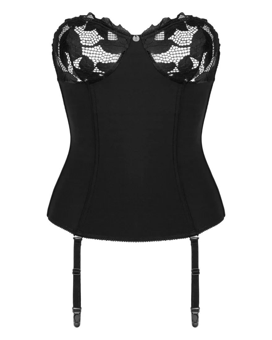 Obsessive - Straps-Corsage mit Muster