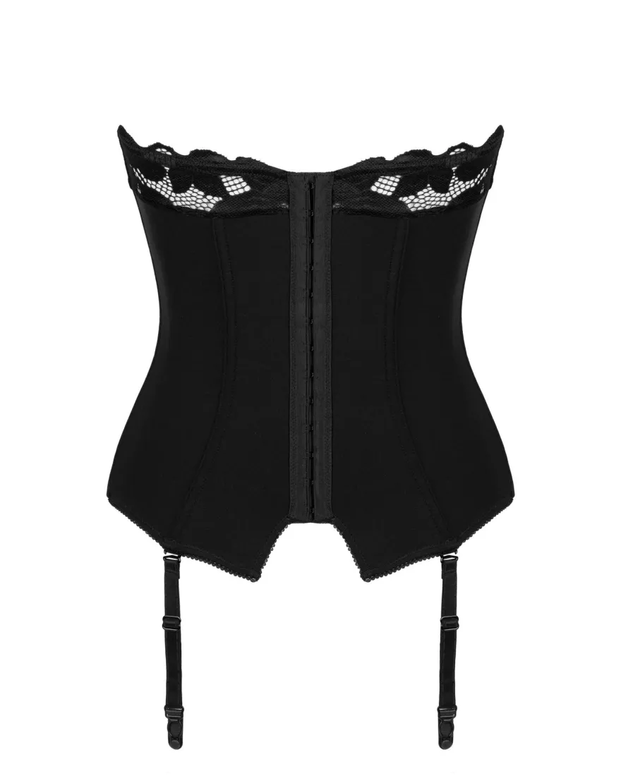 Obsessive - Straps-Corsage mit Muster