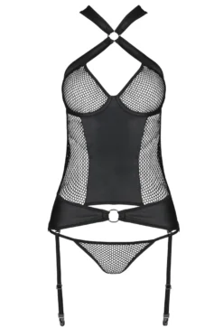 Passion - Amanda Corsage & String schwarz