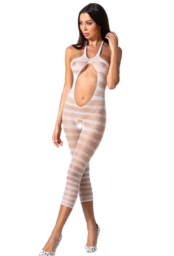 Passion - Bodystocking BS081 weiß
