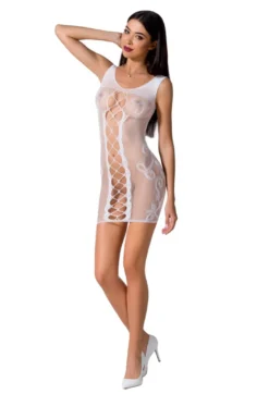 Passion Exklusiv - Bodystocking BS073 white