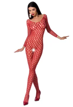 Passion Exklusiv - Bodystocking BS077 red