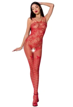 Passion Exklusiv - Bodystocking BS076 red