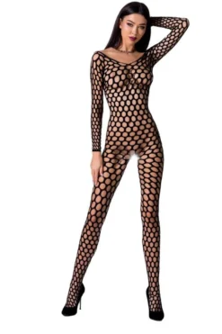 Passion Exklusiv - Bodystocking BS077 black