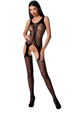 Passion Exklusiv - Bodystocking BS072 black