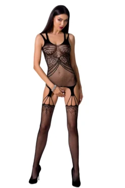 Passion Exklusiv - Bodystocking BS070 black