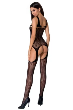 Passion Exklusiv - Bodystocking BS057 black