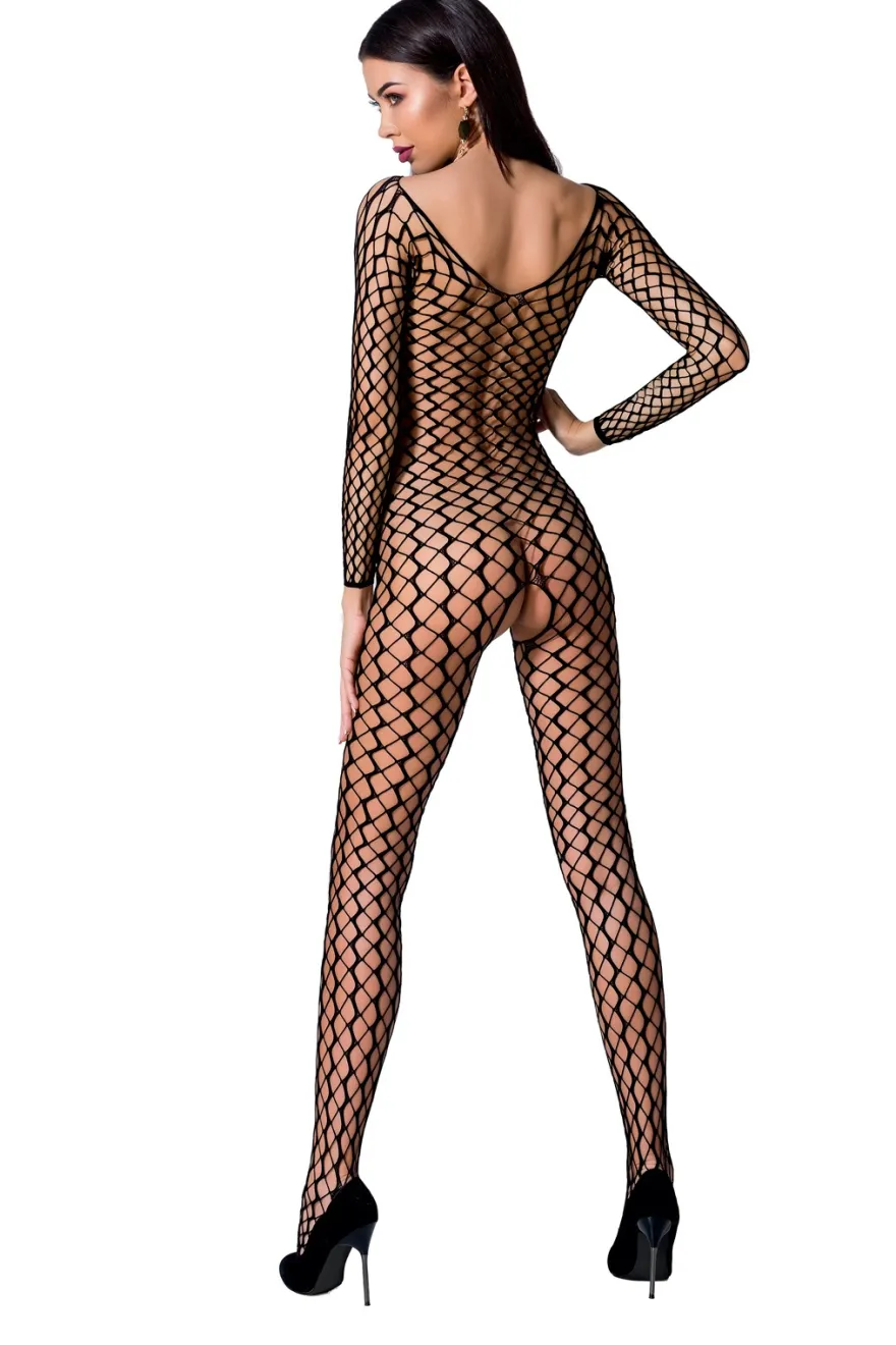 Passion Exklusiv - Bodystocking BS068 black