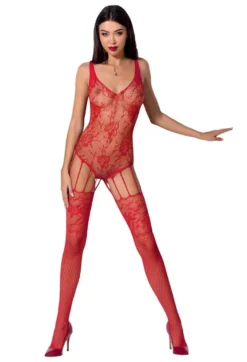 Passion Exklusiv - Bodystocking BS074 red