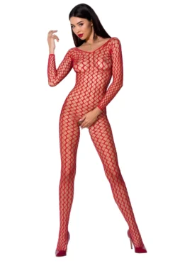Passion Exklusiv - Bodystocking BS068 red