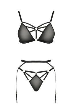 Passion Exklusiv - Meggy 3tlg Set black