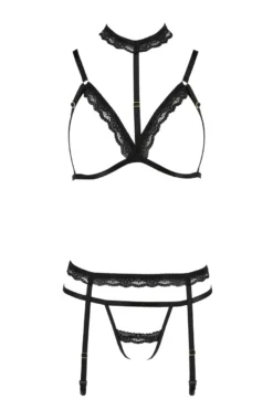 Passion Exklusiv - Shelly 3tlg Set black