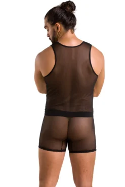 Passion - Herren Lingerie Set schwarz