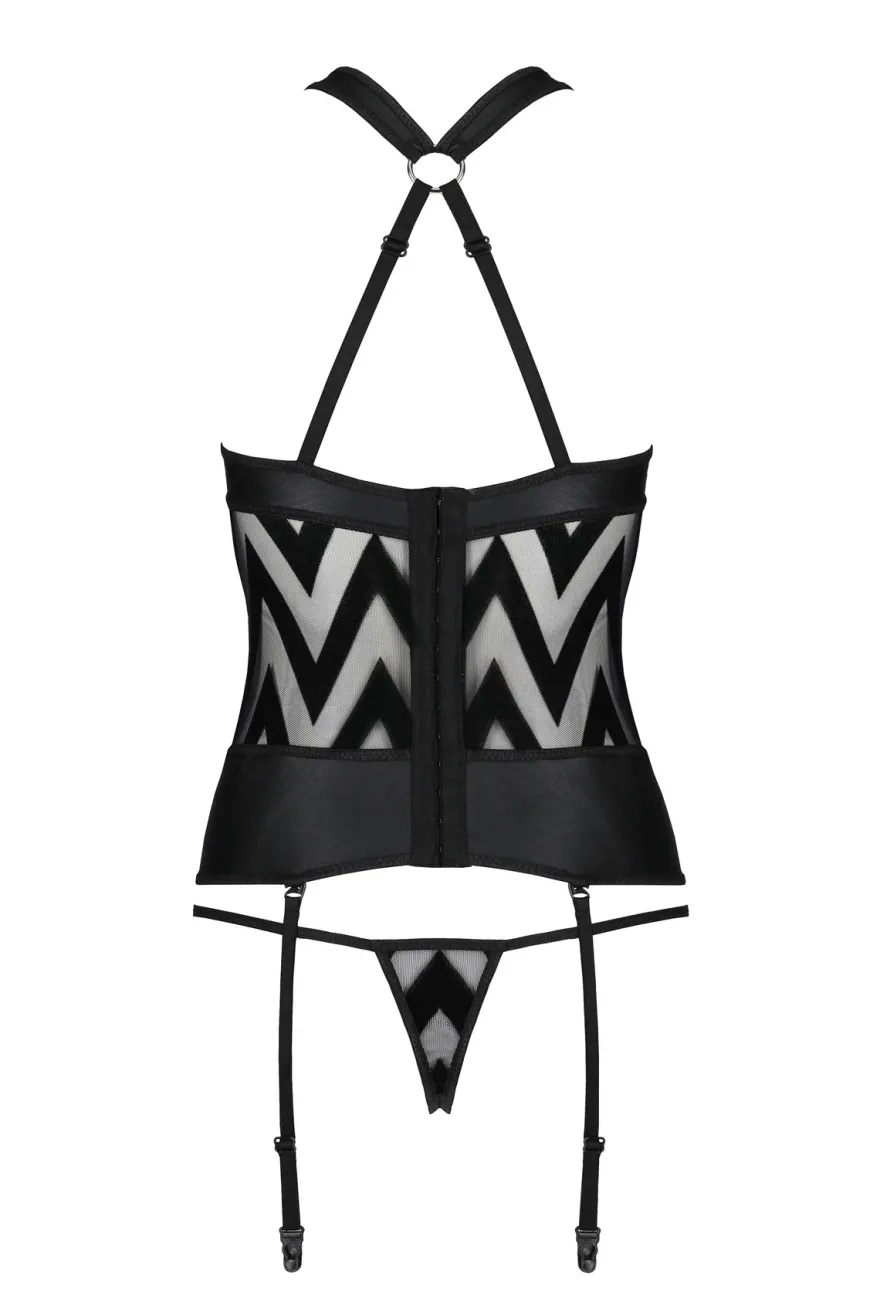 Passion - Hima Corsage & String schwarz