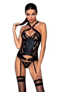 Passion - Hima Corsage & String schwarz