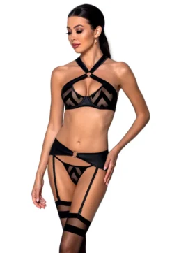 Passion - Hima 3-tlg. Straps Set schwarz