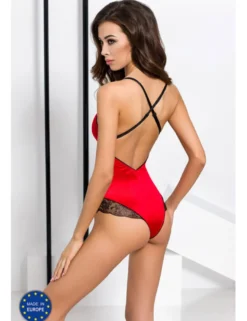 Passion - Roter Body mit Spitze