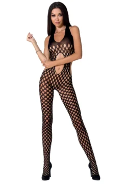 Passion - schwarzer Bodystocking BS065 von
