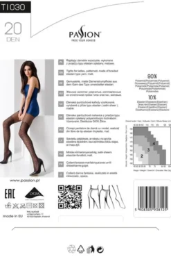 Passion - Strumpfhose TI030 schwarz