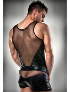 Passion - Wetlook Männer Set 016 MPA0016M schwarz