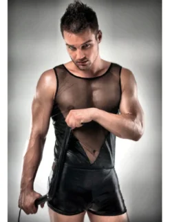 Passion - Wetlook Männer Set 016 MPA0016M schwarz