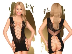 PENTHOUSE - Minikleid mit Schnür-Cut-outs