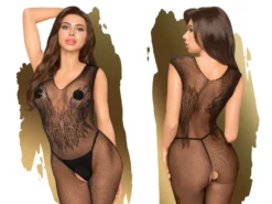 PENTHOUSE - Ouvert Bodystocking mit Spitze