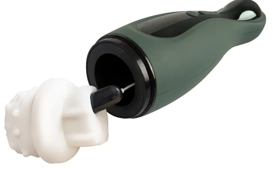 Rebel - Masturbator with 2 Functions grün