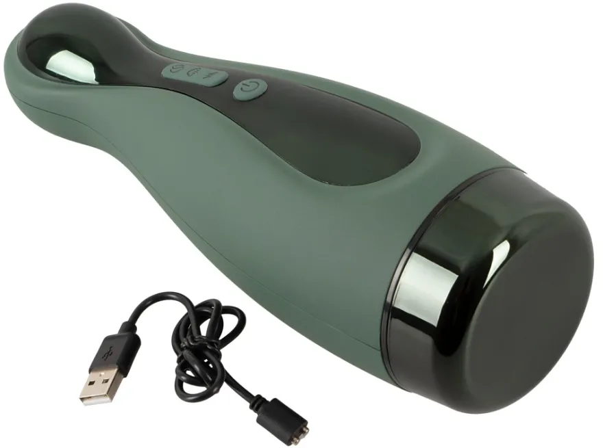 Rebel - Masturbator with 2 Functions grün