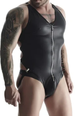 Regnes Fetish Planet - Body-String SET-021 schwarz