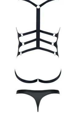 Regnes Fetish Planet - Body-String SET-021 schwarz