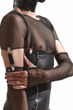 Regnes Fetish Planet - Crossdresser Fetish Line - Armstulpen CRD011 schwarz
