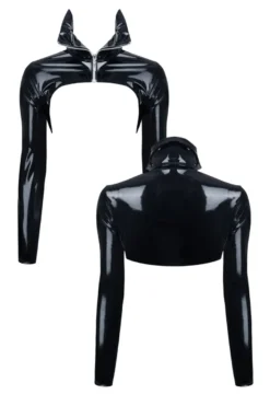 Regnes Fetish Planet - Crossdresser Fetish Line - PVC Jacke CRD009 schwarz
