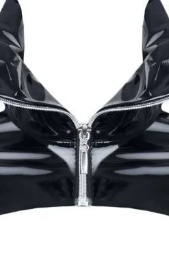 Regnes Fetish Planet - Crossdresser Fetish Line - PVC Jacke CRD009 schwarz