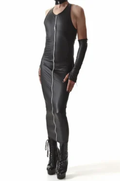 Regnes Fetish Planet - Crossdresser Fetish Line - langes Kleid CRD005 schwarz
