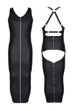 Regnes Fetish Planet - Crossdresser Fetish Line - langes Kleid CRD005 schwarz
