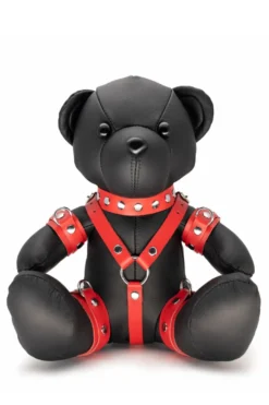 Regnes Fetish Planet - Handgefertigter Teddy Eddy Bear rot