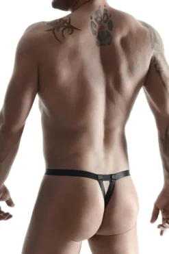REGNES FETISH PLANET - Harness und String im Set schwarz