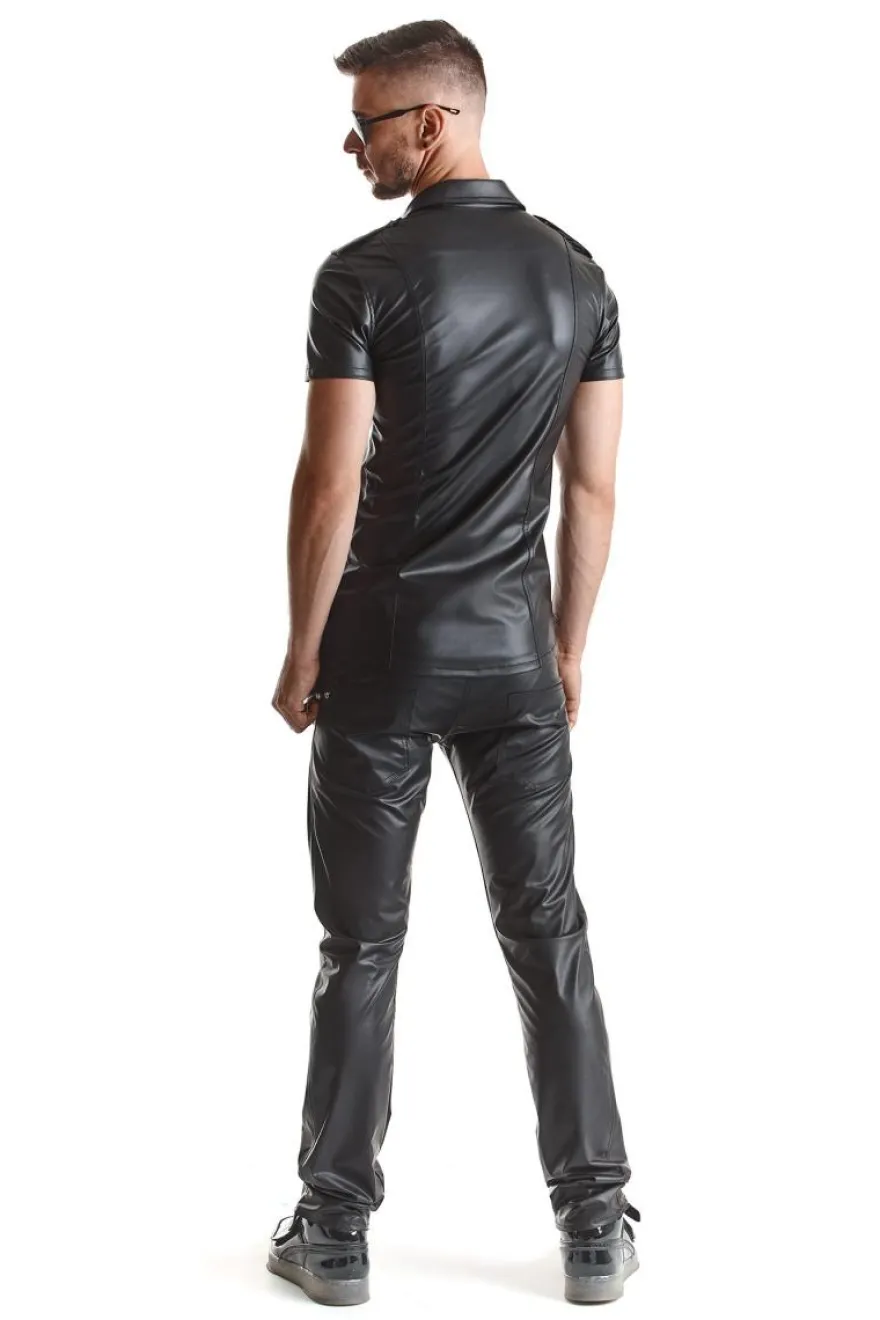 Regnes Fetish Planet - Herren Hemd schwarz