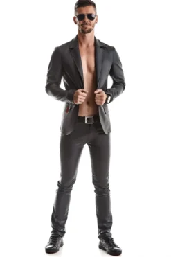 Regnes Fetish Planet - Herren Jacke im edlen Matt-Look