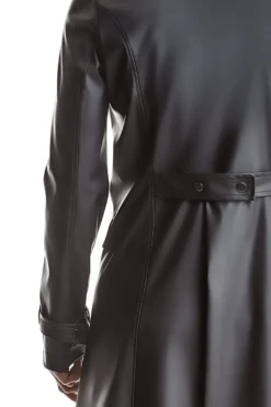 Regnes Fetish Planet - Herren Mantel im edlen Matt-Look