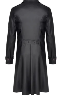 Regnes Fetish Planet - Herren Mantel im edlen Matt-Look