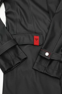 Regnes Fetish Planet - Herren Mantel im edlen Matt-Look